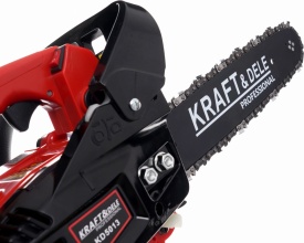 Fierăstrău cu lanț pe benzină KraftDele KD5013, 1,2 CP, lamă 30 cm, Easy Start, pentru grădină și lucrări de întreținere - Img 11