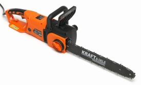 Fierăstrău electric cu lanț KraftDele KD10640, 3100W, lamă 40 cm, ungere automată și dublu sistem de frânare