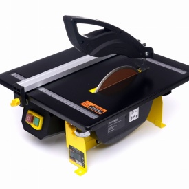 Fierăstrău electric pentru tăiat plăci ceramice umed/uscat KraftDele KD1371, 1700W, masă 330x360 mm - Img 8