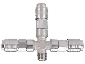 Fiting tip T aer comprimat alama 3/8" filet exterior ADLER MA0135.1