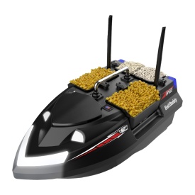 Flytec V802 12000mah Barca navomodel de momeală de bază + baterie (negru) - Img 2