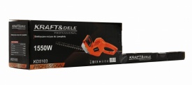 Foarfecă electrică pentru gard viu KraftDele KD5103, 1550W, lamă 460 mm, pentru tundere rapidă și precisă în grădină - Img 11