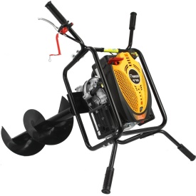 Foreză de pământ motoforeza DEMON 173cc cu burghiu 300mm – 6 CP, transmisie planetară 20:1, motor OHV, siguranță cu zăvor - Img 3