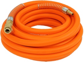 Furtun pneumatic pentru compresor MaxRom 12x17 mm, 15 m, din cauciuc, cu cuple rapide Euro, 20 bar lucru, 60 bar maxim - Img 6