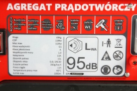 Generator de curent 3.0kW MAR-POL M82485 – motor 7CP, AVR, bobinaj 100% cupru, autonomie 11h, set accesorii - Img 9