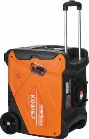 Generator de curent inverter KraftDele KD3157, 4,5 kW, 230V, pe benzină, pentru alimentare de rezervă acasă, în atelier și teren - Img 7