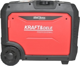 Generator de curent invertor KraftDele KD3164, 6,7 kW, 230V/12V, cu USB, pornire electrică și roți pentru transport - Img 11