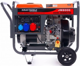 Generator Diesel 8kW 230V/400V – KraftDele KD126 DOUBLE POWER | AVR | Trifazic - Img 11