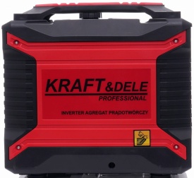 Generator electric invertor KraftDele KD193, 2500W, 230V, sinus pur, 2 prize Schuko, pentru casă, camping și echipamente sensibile - Img 2
