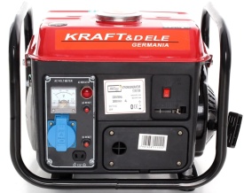 Generator electric monofazat KraftDele KD109, 1200W, 230V + 12V, portabil, pentru casă, teren, camping și lucrări în zone fără curent - Img 10