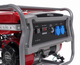 Generator electric monofazat KraftDele KD632, 3 kW putere nominală / 3,2 kW maxim, 230V, benzină, cadru deschis - Img 8