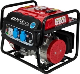 Generator electric monofazat pe benzină KraftDele KD146, 1500W, 230V și 12V, motor 4 timpi, rezervor 5L - Img 11