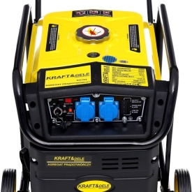 Generator inverter monofazat KraftDele KD194, 4,8 kW, 230V, cu sinusoidă pură pentru alimentare de rezervă acasă, camping și echipamente sensibile - Img 7