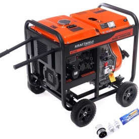 Generator monofazat KraftDele KD168, 7,5 kW, 230V, pornire manuală și electrică, pentru alimentare de rezervă - Img 2
