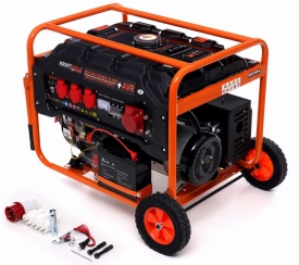 Generator Profesional Trifazic KraftDele KD165 – 5500W, 230V/380V/12V, Pornire Electrică – Putere Industrială pentru Independență Totală - Img 7