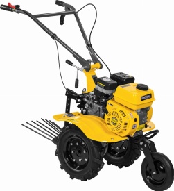 Glebogrigă spalină KraftDele KD5185, 10 CP, cu plug și rariță, lățime de lucru 800-1200 mm - Img 2