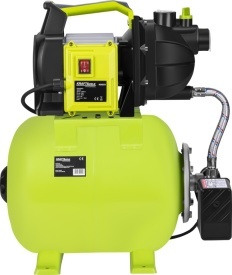 Hidrofor 20L KraftDele KD5272 – 1200W, 3400L/h, 10m aspirație, 45m refulare, manometru integrat - Img 2