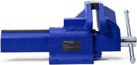 Imadlo profesional de banc KraftDele KD5995, 150 mm, corp din fonta, falci din otel, pentru atelier si lucrari mecanice - Img 5
