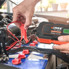 Încărcător auto inteligent cu microprocesor 6V/12V 10A MaxRom V80028 pentru acumulatori STD, AGM și GEL - Img 12
