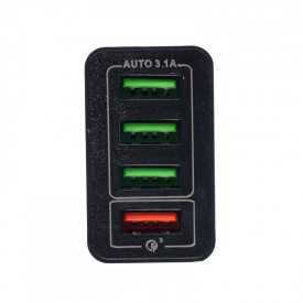 Incarcator USB 4 porturi QUICK CHARGE 3.0 KD1237 - Img 4