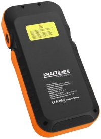 Jump Starter Profesional KraftDele KD5493 – 16.000mAh, 3000A Peak, Încărcare Wireless 15W, Cabluri Inteligente cu LCD, Lanternă SOS - Img 5