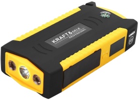 Jump Starter și Powerbank Multi-funcțional KraftDele KD5494 – 16.800 mAh, 600A, Compresor, Lanternă SOS, Ciocan de siguranță, Trusă completă