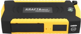 Jump Starter și Powerbank Multi-funcțional KraftDele KD5494 – 16.800 mAh, 600A, Compresor, Lanternă SOS, Ciocan de siguranță, Trusă completă - Img 3