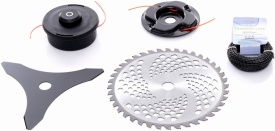Kosa spalină KraftDele KD5044 52 cmc 5,2 CP cu accesorii complete pentru iarbă, buruieni, arbuști și teren dificil - Img 11
