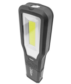 Lampă de lucru LED MaxRom 550 lm + 250 lm, acumulator 2000 mAh și bază de încărcare, pentru service și atelier - Img 3
