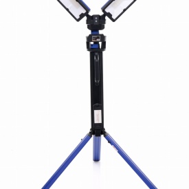 Lampă LED profesională pe stativ KraftDele KD1265, 5000 lm, acumulator 4000 mAh, înălțime reglabilă până la 192 cm - Img 2