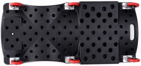 Leżancă atelier auto pe roți 36 inch KraftDele KD350, ergonomică, cu 6 roți pivotante și suport moale pentru cap - Img 3