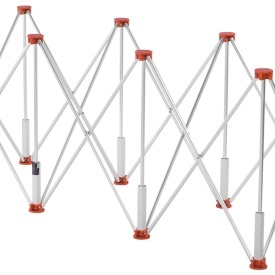Masă glazurar KraftDele KD11980 pliabilă, 8 picioare, 170 x 60 x 75 cm, capacitate de încărcare 800 kg - Img 2