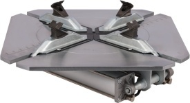 Masă rotativă pătrată KraftDele KD5800 KD5801, platformă de lucru pentru poziționare și manipulare precisă - Img 3