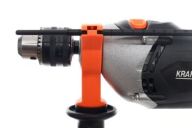 Mașină de găurit cu percuție electrică KraftDele KD1686, 1700W, mandrină metalică, 3000 rpm, cu mâner lateral - Img 9