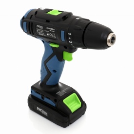 Mașină de găurit și înșurubat cu acumulator 18V KraftDele KD1671-Z, 2 baterii Li-Ion 1,3 Ah, încărcare rapidă, trusă completă - Img 4