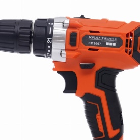 Mașină de găurit și înșurubat cu acumulator KraftDele KD3067, 20V Li-Ion, LCD, 2 acumulatori și valiză - Img 2