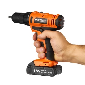 Mașină de găurit și înșurubat cu acumulator Li-Ion 18V KraftDele KD1572, 2 viteze, 30 Nm, mandrină 10 mm, LED - Img 10