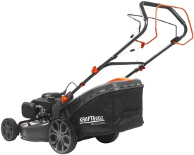 Mașină de tuns gazon pe benzină cu autopropulsie KraftDele KD5085, 9 CP, lățime de lucru 510 mm, coș 70 L - Img 3
