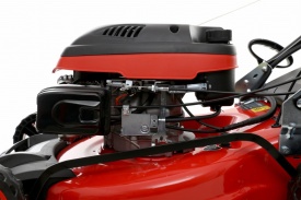 Mașină de tuns gazon pe benzină KraftDele KD5083, 6,6 kW, lățime tăiere 530 mm, coș 60 L, pornire manuală și electrică - Img 6