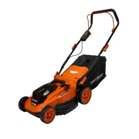 Mașină de tuns iarba cu acumulator KraftDele KD5411, 40V, lățime tăiere 38 cm, coș 50L, reglaj 25-75 mm