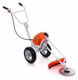 Mașină de tuns iarba pe roți pe benzină KraftDele KD5043, 3800W, 5.2 CP, pornire manuală - Img 6