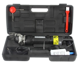 Mașină electrică de tuns oi Mar-Pol M79355, 650W, cu valiză și accesorii, pentru oi, bovine, cai și animale cu blană deasă - Img 6