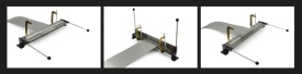 Mașină manuală de îndoit tablă Mar-Pol M79295, 75 cm, grosime max. 1 mm, unghi reglabil 0-90° - Img 3