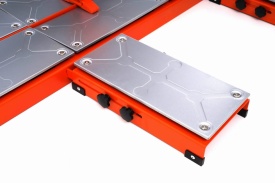 Mașină manuală de tăiat gresie și faianță KraftDele KD10734, lungime de tăiere 1220 mm, pentru tăieri precise paralele și unghiulare - Img 12