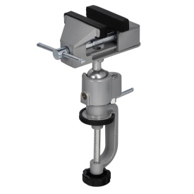 Menghină de banc multifuncțională rotativă 80 mm KraftDele KD10684 pentru fixare stabilă în atelier - Img 4
