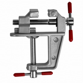 Menghină de masă KraftDele KD10681, 35 mm, compactă, din oțel, pentru atelier, modelism și lucrări de precizie - Img 4