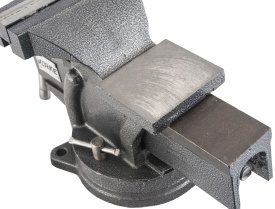 Menghină rotativă de banc 150 mm cu nicovală, corp din fontă, pentru atelier mecanic și lucrări de fixare precise MaxRom V88002 - Img 5