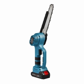 Mini fierăstrău cu lanț cu acumulator 8 inch KraftDele KD10647, 2 baterii 21V, pentru tăiere crengi și lucrări de grădină - Img 3