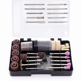 Mini polizor multifuncțional KraftDele 270W cu set 126 accesorii pentru șlefuire, gravare, găurire și lustruire KD10752 - Img 5