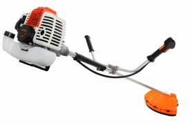 Motocoasă pe benzină KraftDele KD5041, 53 cc, 2 timpi, 46 cm, cu cap trimmy și disc pentru iarbă deasă - Img 4